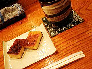 寿司屋で食べるタマゴ焼き